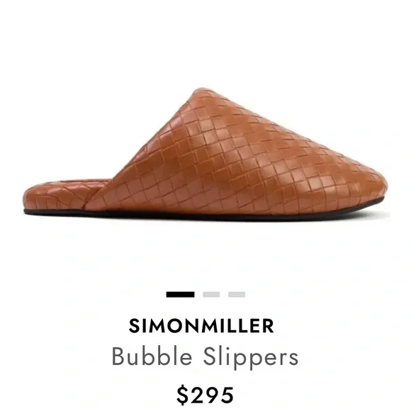 Simon Miller Bubble Slippers Chestnut Brown - Picture 1 of 2